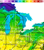 National Digital Forecast Database Maximum Temperature Forecast