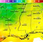 National Digital Forecast Database Maximum Temperature Forecast