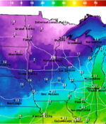 National Digital Forecast Database Maximum Temperature Forecast