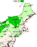National Digital Forecast Database Weather Element Forecast