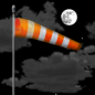 Thursday Night: Partly cloudy, with a low around 74. Breezy, with a south wind 15 to 18 mph, with gusts as high as 25 mph. 