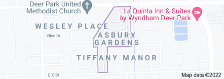 Asbury Gardens Deer Park,Texas <br><h3><a href=