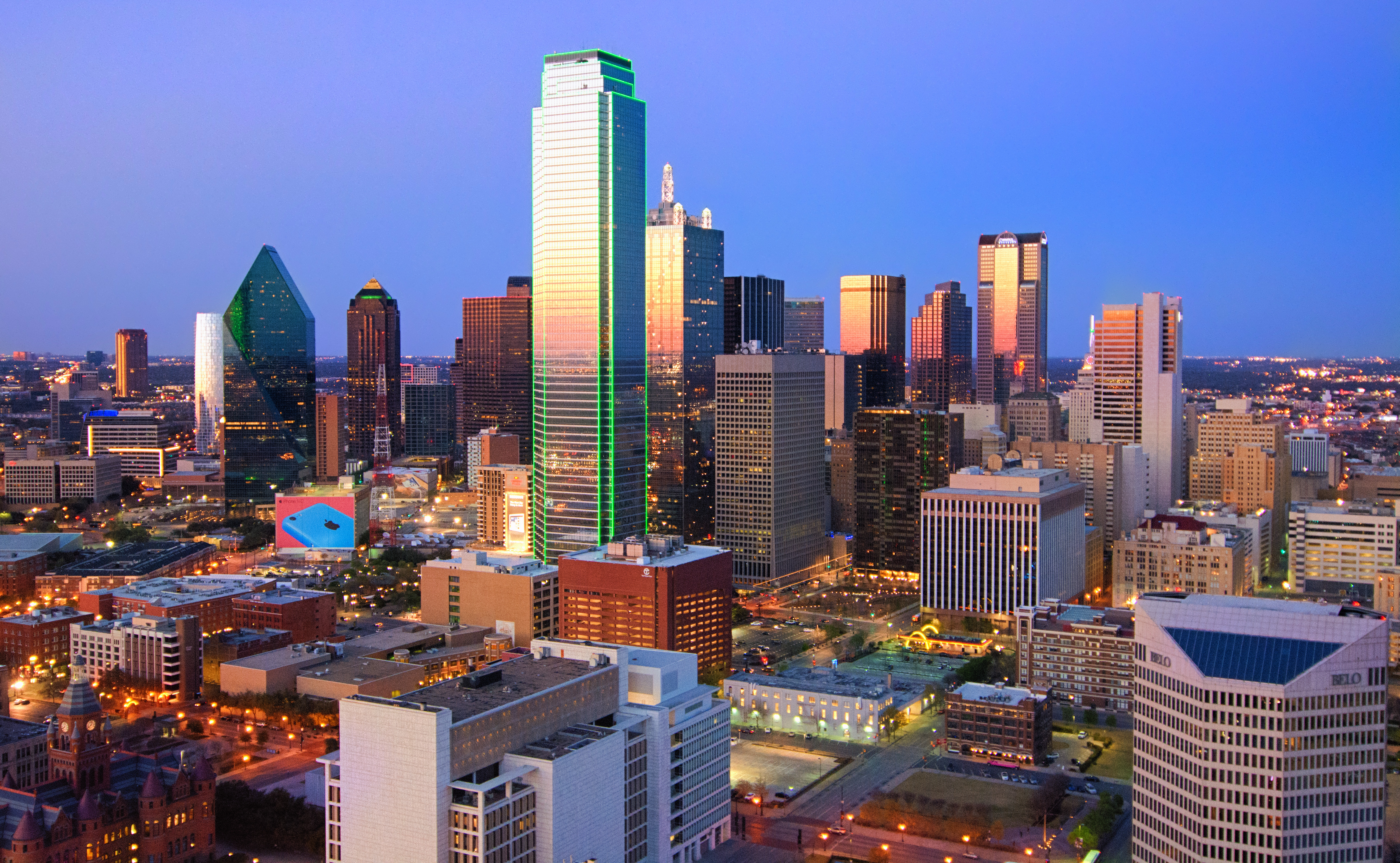 Dallas Downtown Historic District Dallas,Texas <br><img src=